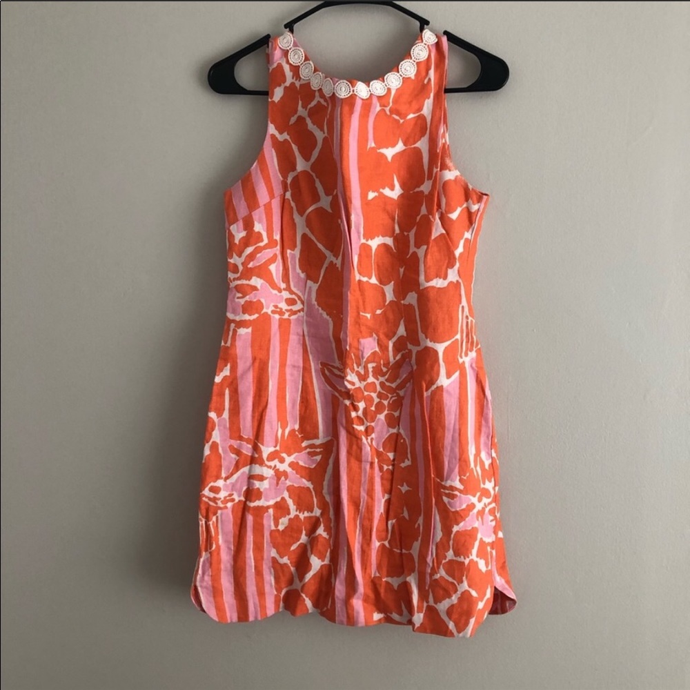 Lilly Pulitzer X Target Giraffe Dress sz 4